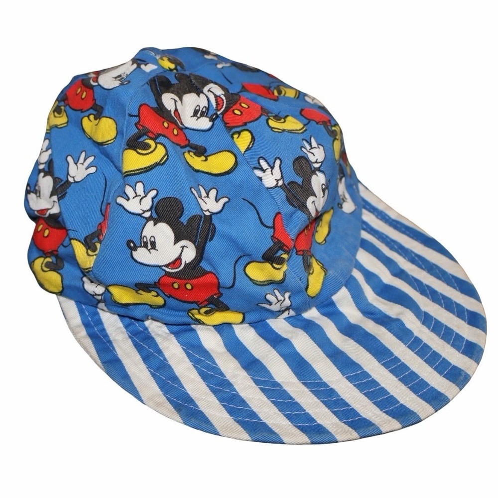 Rare Vintage 80s Disney‎ Mickey Hat. Adult. Fresh Caps A Drea Pearson Company